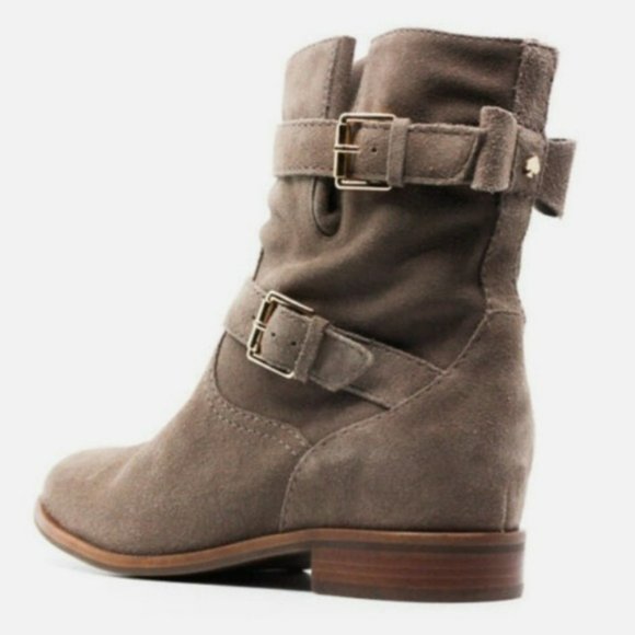 Kate Spade New York Sabina Buckled Booties Mousse -7.5 - Picture 6 of 12